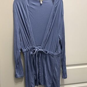 Soma Blue ribbed Women's Robe